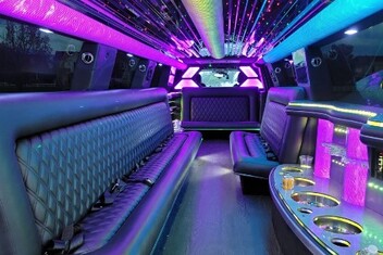 Santa Clara Limo Interior