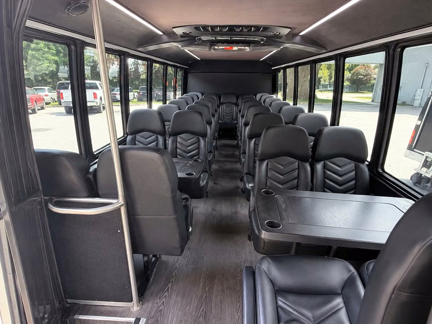 20 passenger minibus inside