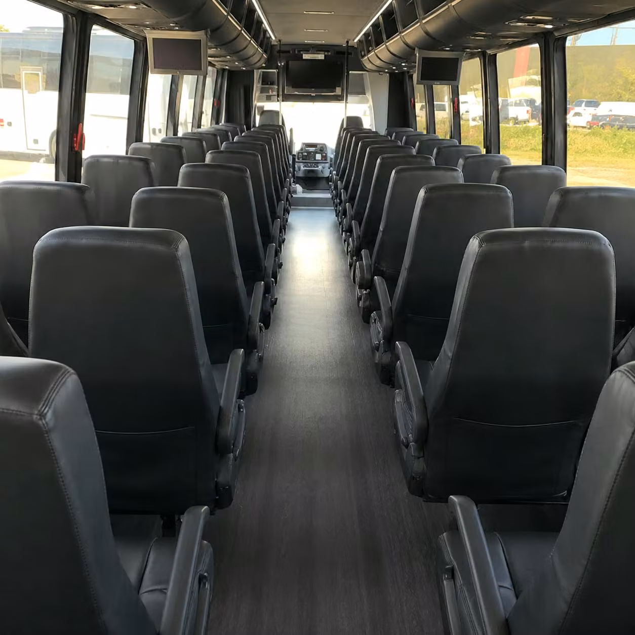 30 passenger minibus inside