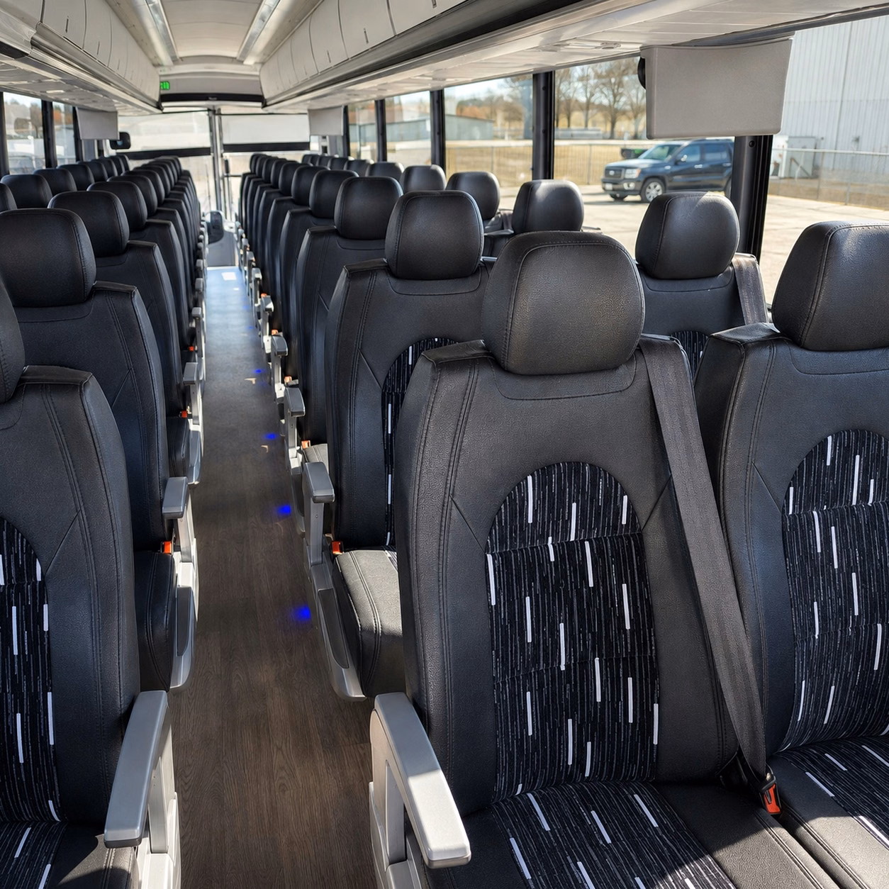 how the day of the week changes bus rental costs in santa clara california