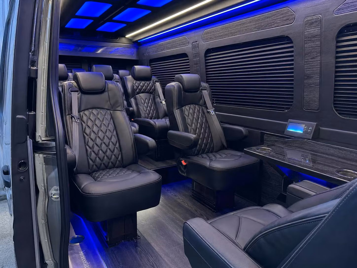 sprinter van transportation for groups and events across santa clara