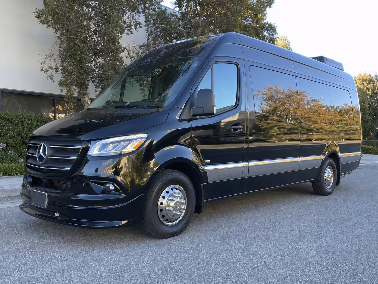 sprinter van with driver